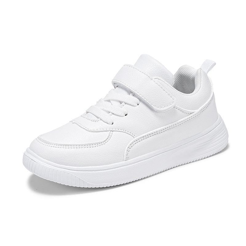 Tenis Blanco Escolar Unisex Niños y Niñas