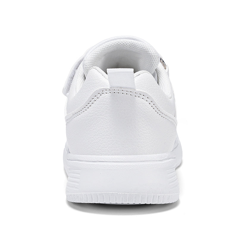 Tenis Blanco Escolar Unisex Niños y Niñas