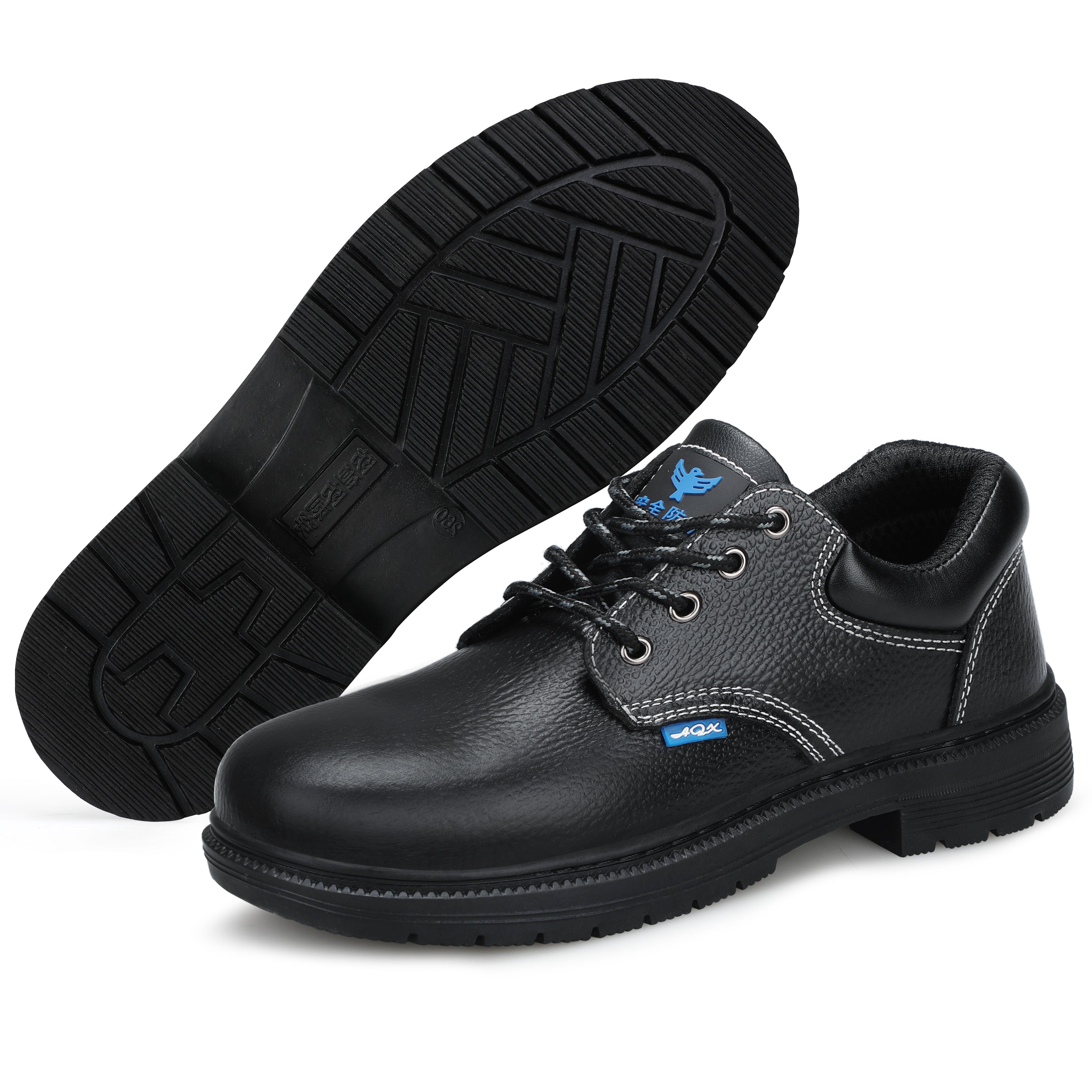 Zapato de Seguridad Negro 1069 Piel